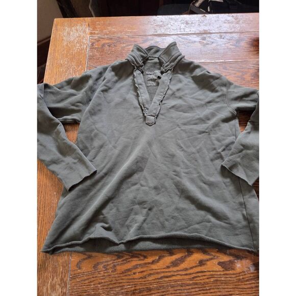 Frank & Eileen Triple Fleece Patrick Popover In  Pine Sz Small - Picture 2 of 5